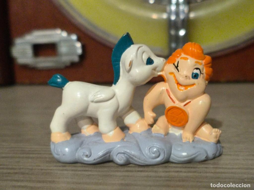 Figuras de goma y PVC: FIGURA PANINI HERCULES BEBE CON PEGASO DISNEY