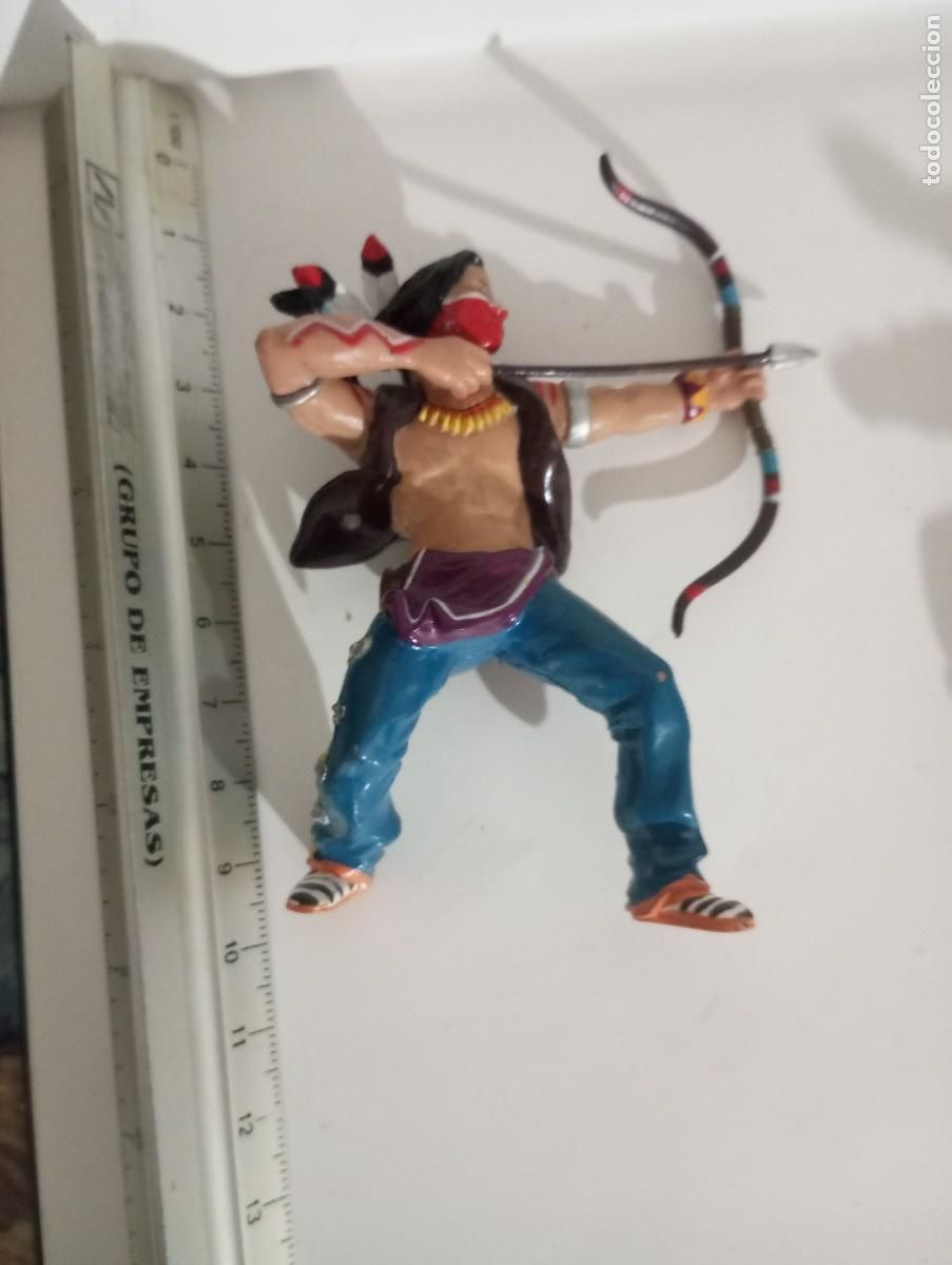 Figuras de goma y PVC: Papo indio Comansi jecsan reamsa figuras