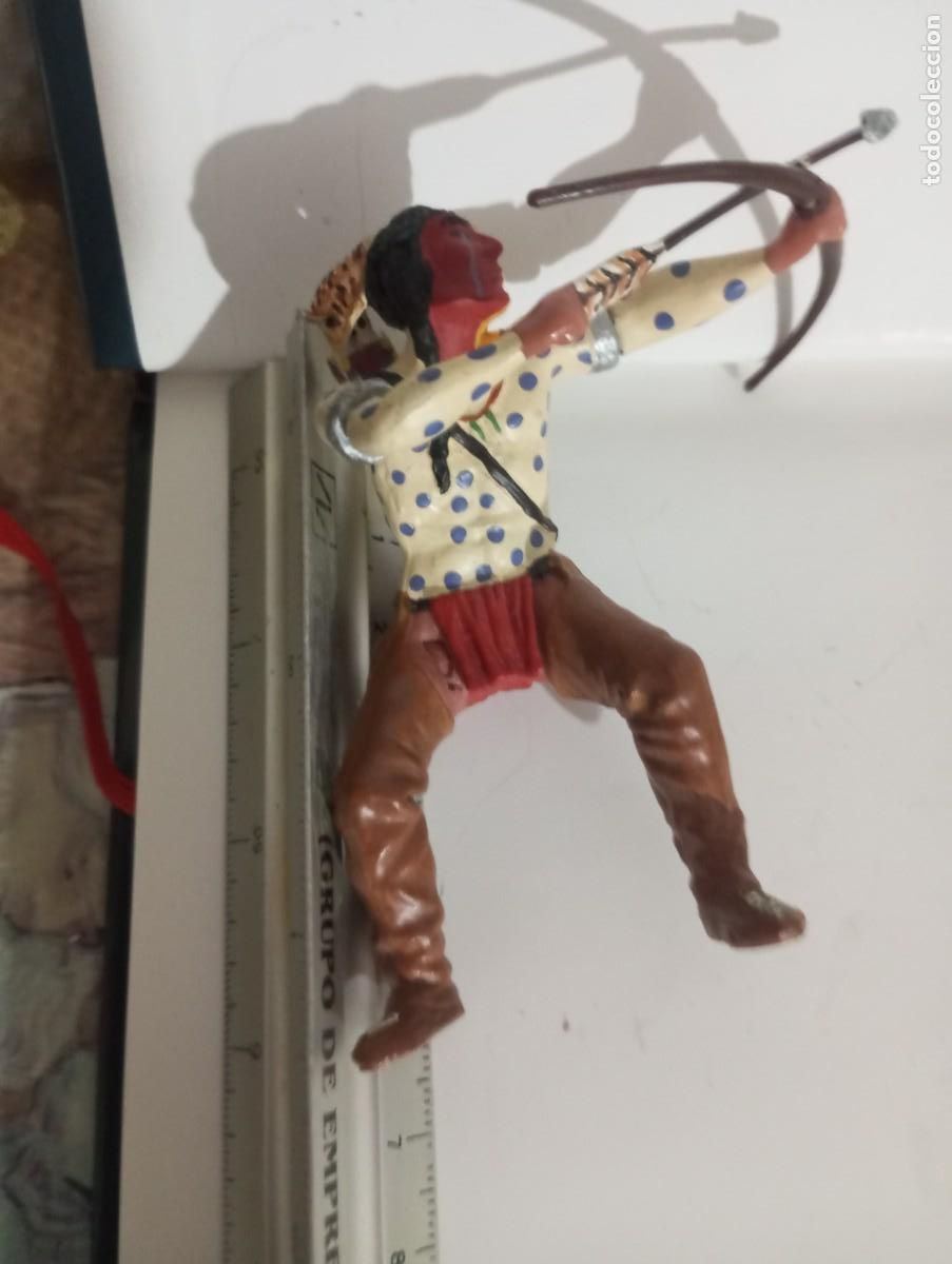 Figuras de goma y PVC: Papo indio Comansi jecsan reamsa figuras
