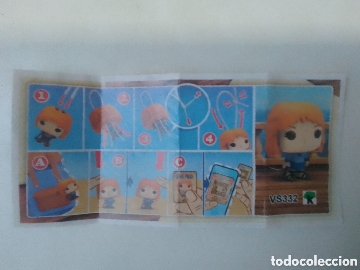 Figuras de goma Kinder: BZP Kinder ONE PIECE VS332.