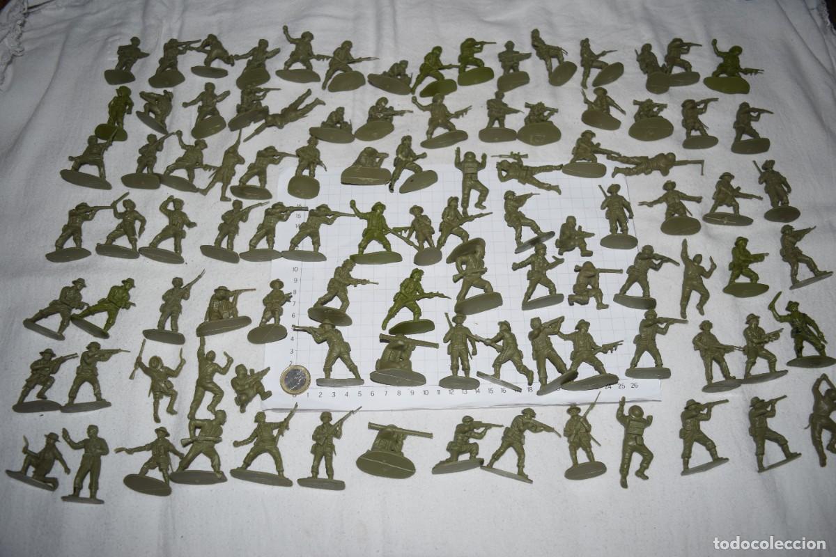 Figuras de goma y PVC: Lotazo soldados, 2&ordf; GUERRA MUNDIAL - Pl&aacute;stico/PVC - Marca AIRFIX - Escala 1:32 - &iexcl;Mira fotos! Lote 5