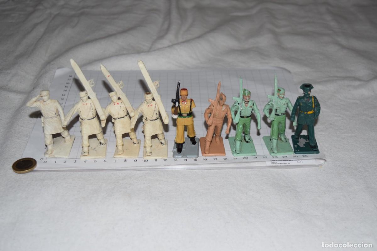 Figuras de goma y PVC: Soldados desfilando - REAMSA y GOMARSA - La LEGI&Oacute;N, ESQUIADORES y otros ... &iexcl;Mira fotos/detalles!