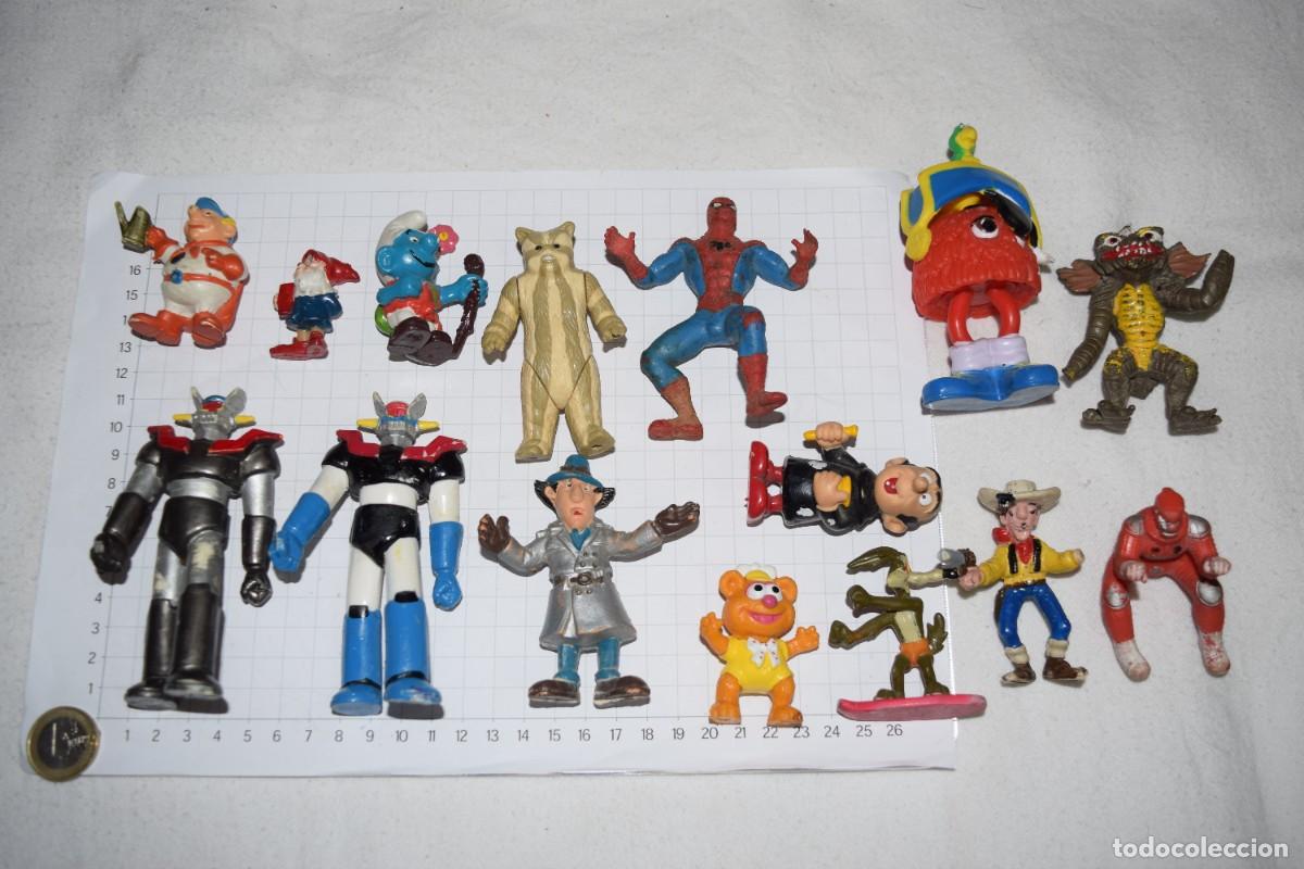 Figuras de goma y PVC: Lotazo, MAZINGER Z YOLANDA, PITUFOS, LUCKY LUKE, FOZZIE, I GADCHET, LOGRAY y m&aacute;s... - &iexcl;Mira fotos!