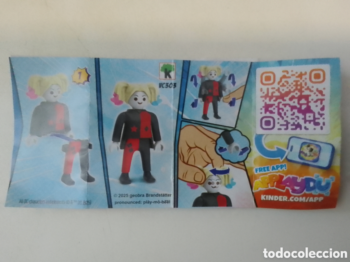 Figuras de goma Kinder: BZP Kinder Playmobil VC303.