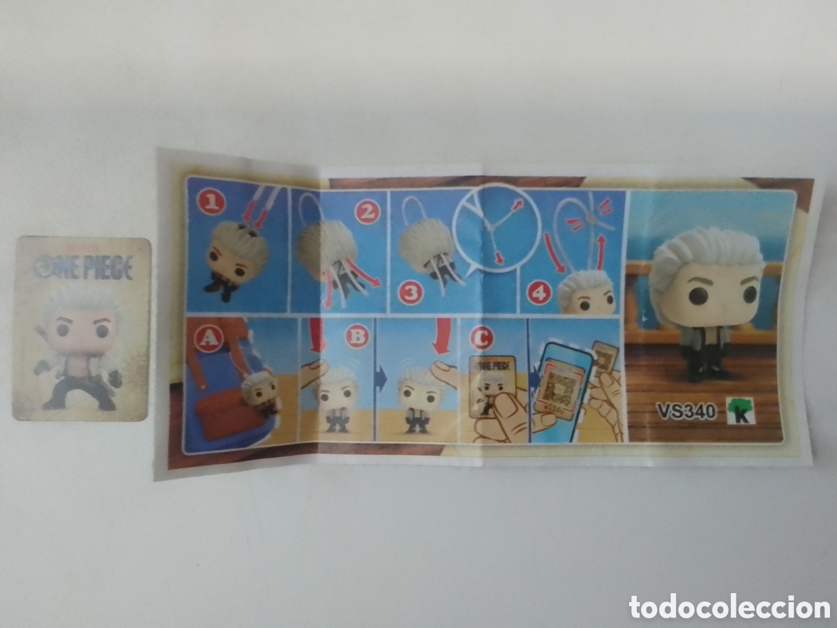Figuras de goma Kinder: BZP Kinder ONE PIECE VS340.