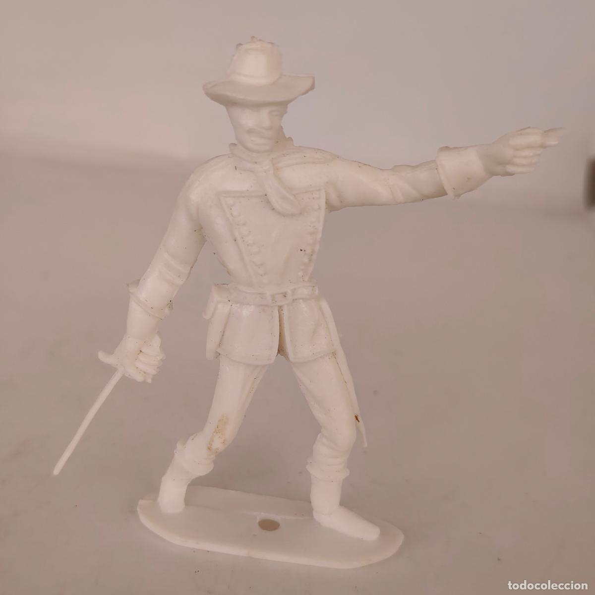 Figuras de goma y PVC: FIGURA DEL OESTE COMANSI CAPITAN SOLDADO CONFEDERADO