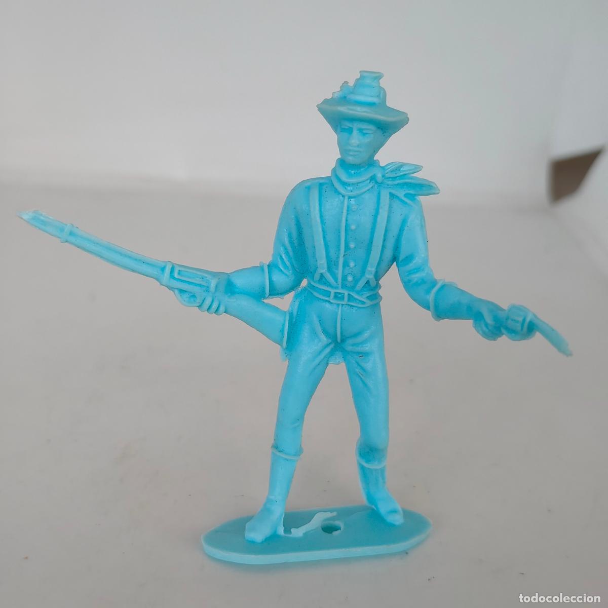 Figuras de goma y PVC: FIGURA OESTE COMANSI SOLDADO CONFEDERADO