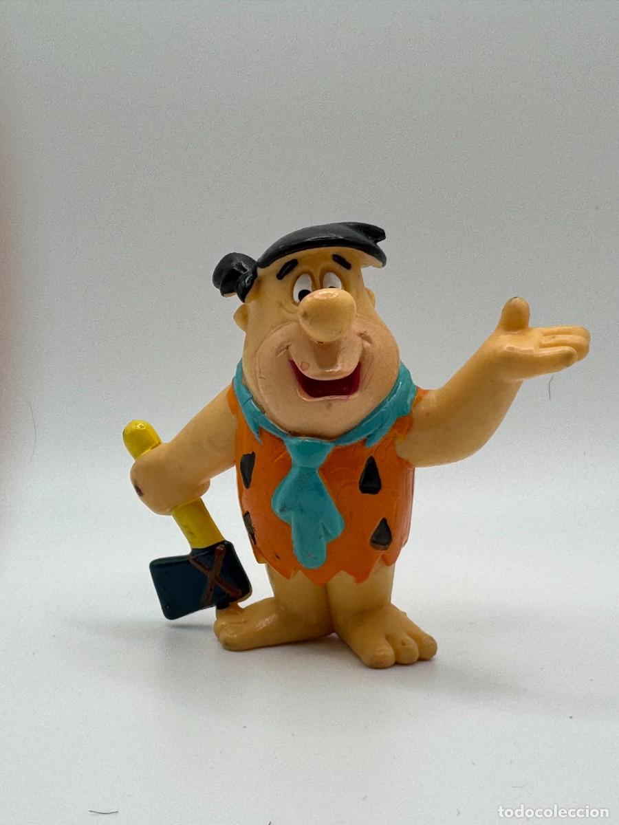 Figuras de goma y PVC: PEDRO PICAPIEDRA FIGURA DE PVC MADE IN SPAIN A&Ntilde;OS 90 MINILAND