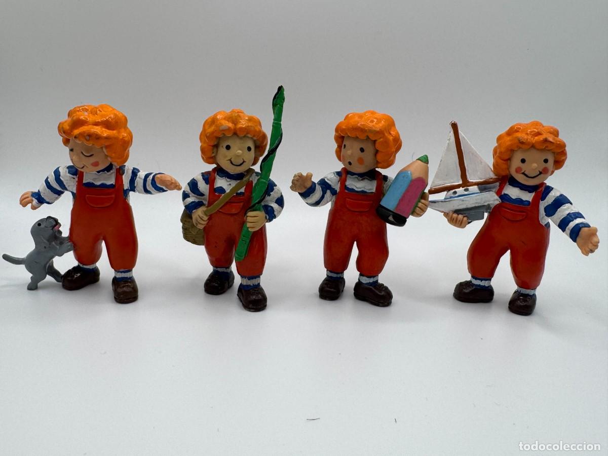 Figuras de goma y PVC: LOTE 4 FIGURAS COMICS SPAIN TEO