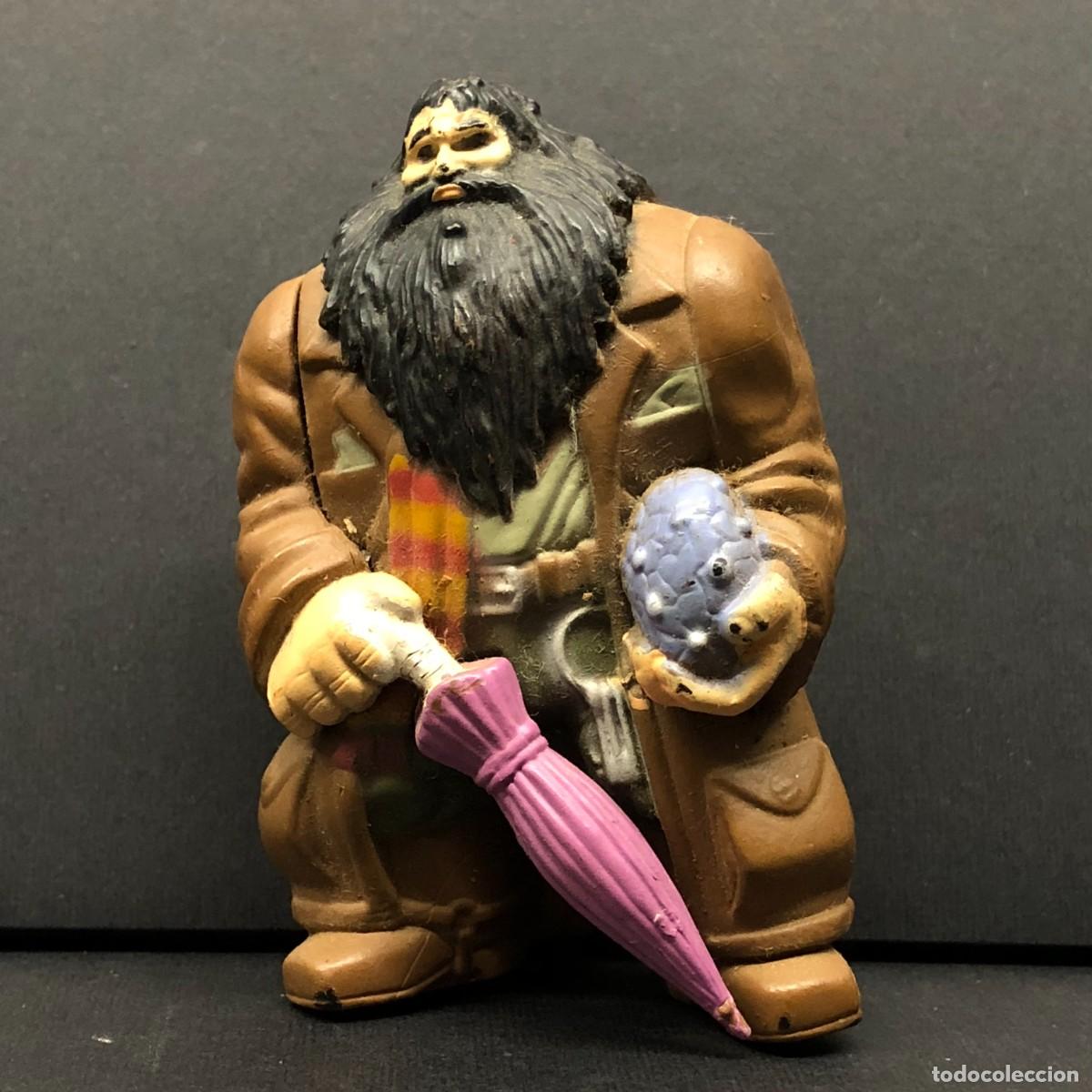 Figuras de goma y PVC: FIGURA DE RUBEUS HAGRID - HARRY POTTER Y LA PIEDRA FILOSOFAL - 2001 - VINTAGE - 6,5 CM / 1482
