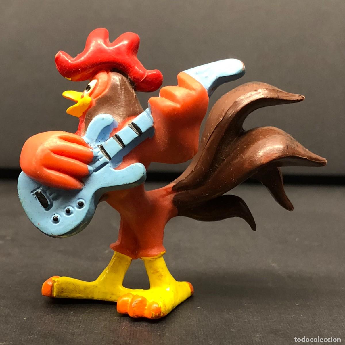 Figuras de goma y PVC: FIGURA DEL GALLO KOKI - LOS TROTAM&Uacute;SICOS - 1989 - VINTAGE - 6 CM / 1485