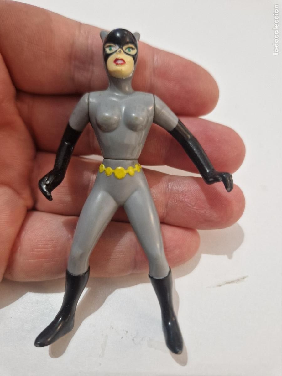 Figuras de goma y PVC: antigua figura mu&ntilde;eco pelicula batman catwoman 1993 dc comics