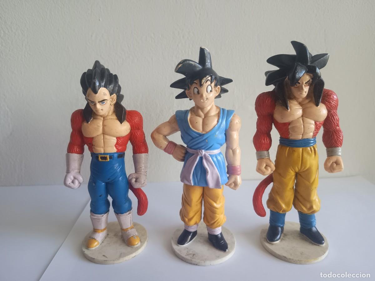 Figuras de goma y PVC: TRES FIGURAS PVC DRAGON BALL BOLA DE DRAGON BOLA DE DRAC DEA