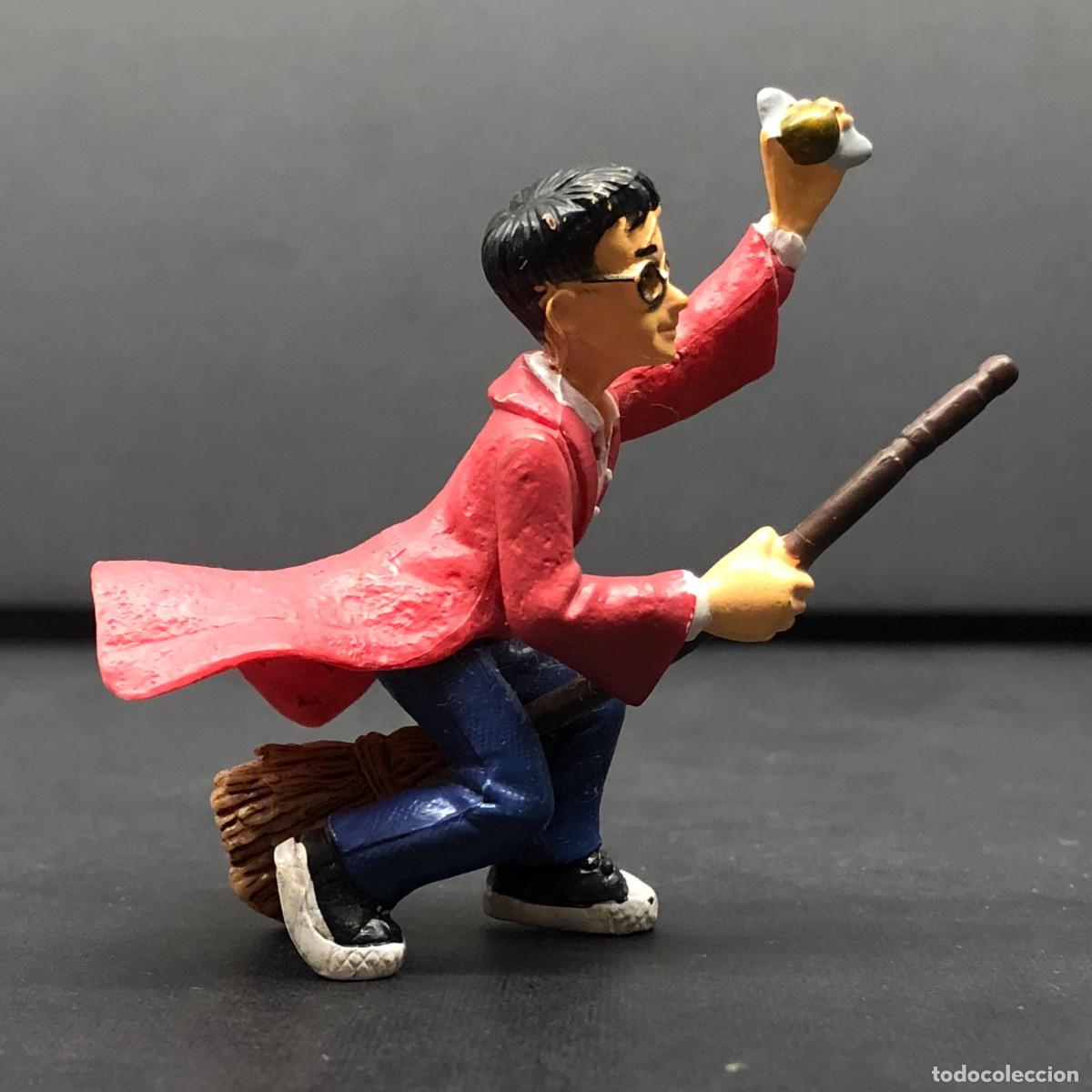 Figuras de goma y PVC: FIGURA DE HARRY POTTER - QUIDDITCH - WARNER BROS - 2000'S - VINTAGE - 7 CM / 1491