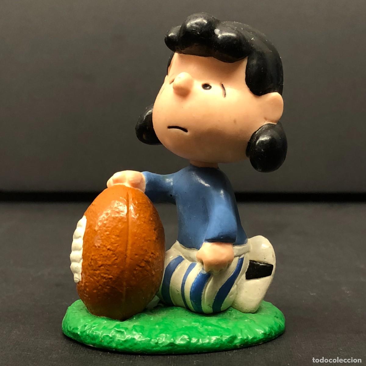 Figuras de goma y PVC: FIGURA DE LUCY VAN PELT - APPLAUSE - VINTAGE - 7,4 CM / 1496