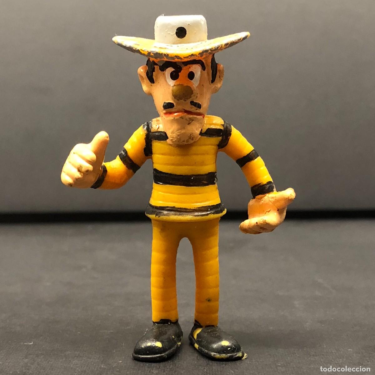 Figuras de goma y PVC: FIGURA DE WILLIAM DALTON - COMIC LUCKY LUKE - PLASTOY - 1980'S - VINTAGE - 6,8 CM / 1506