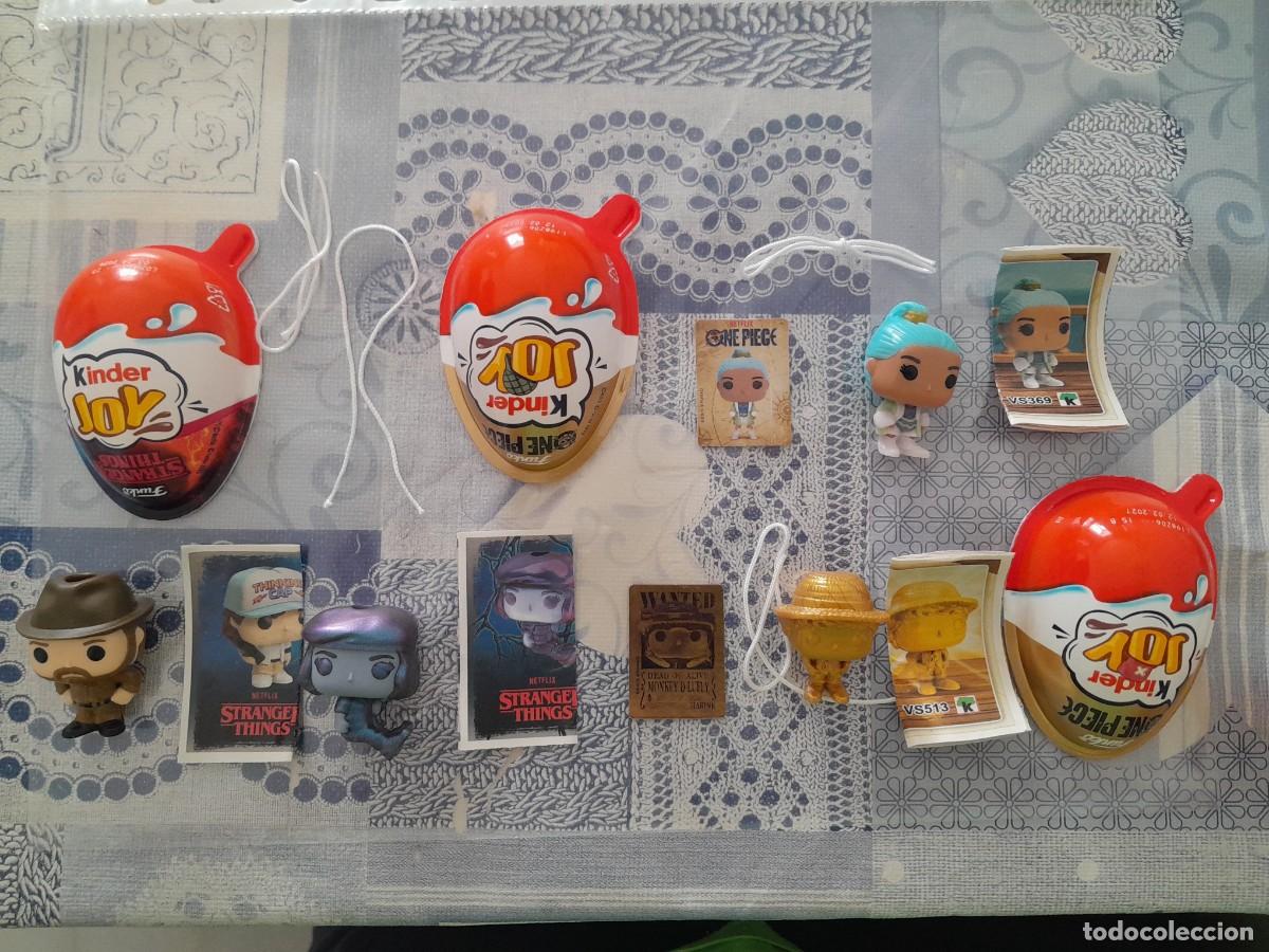 Figuras de goma Kinder: Funko Kinder Joy 2 Stranger Things 2 Once Piece - Foto 1