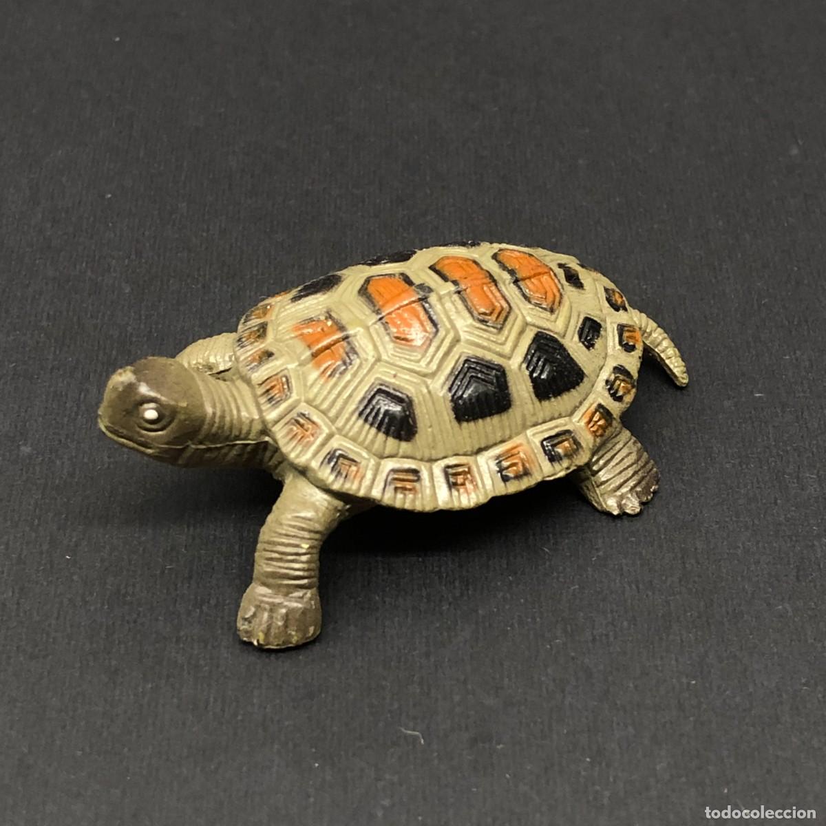 Figuras de goma y PVC: FIGURA CLASICA DE TORTUGA DE PLASTICO - VINTAGE - 5 CM / 1519