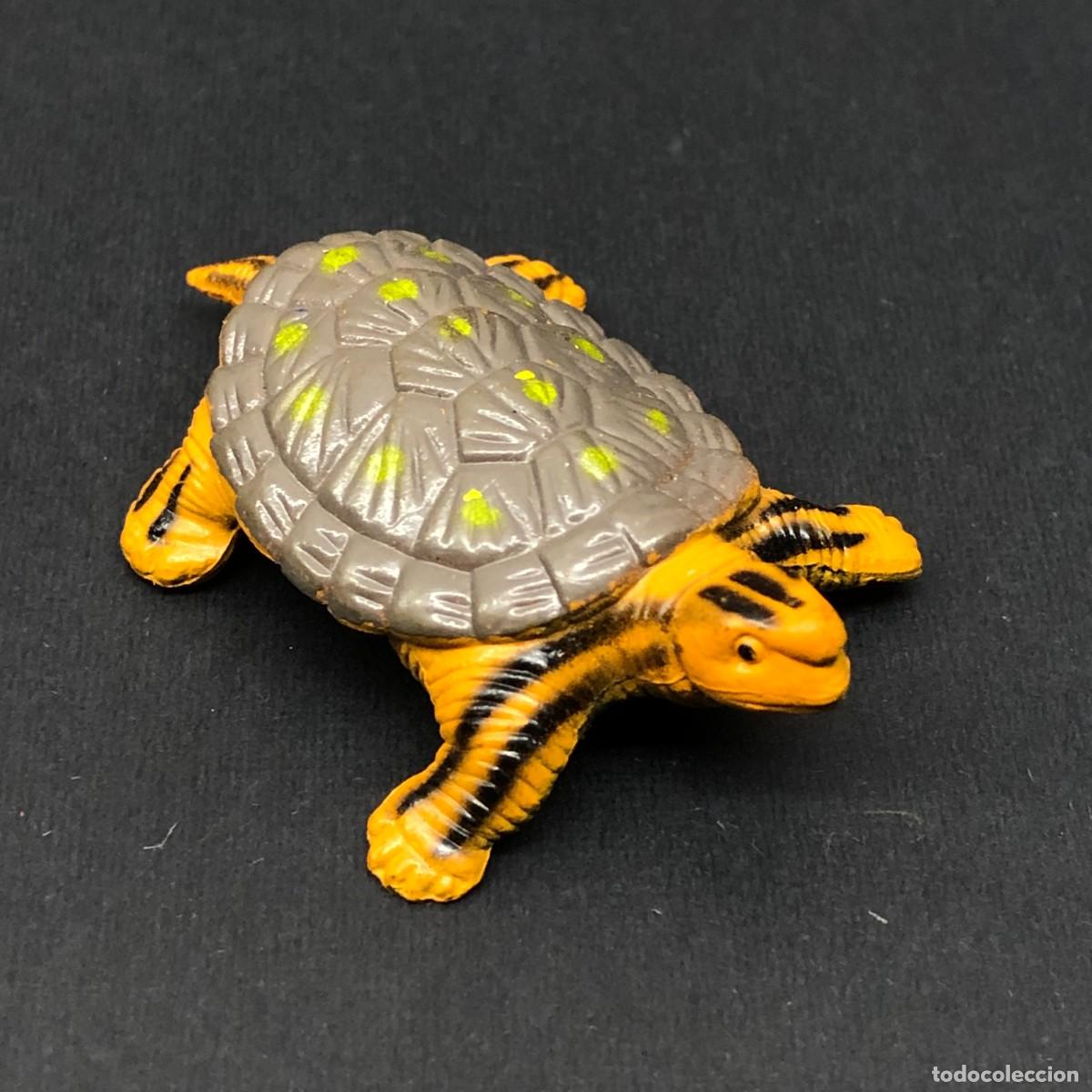 Figuras de goma y PVC: FIGURA CLASICA DE TORTUGA DE PLASTICO - VINTAGE - 5 CM / 1520