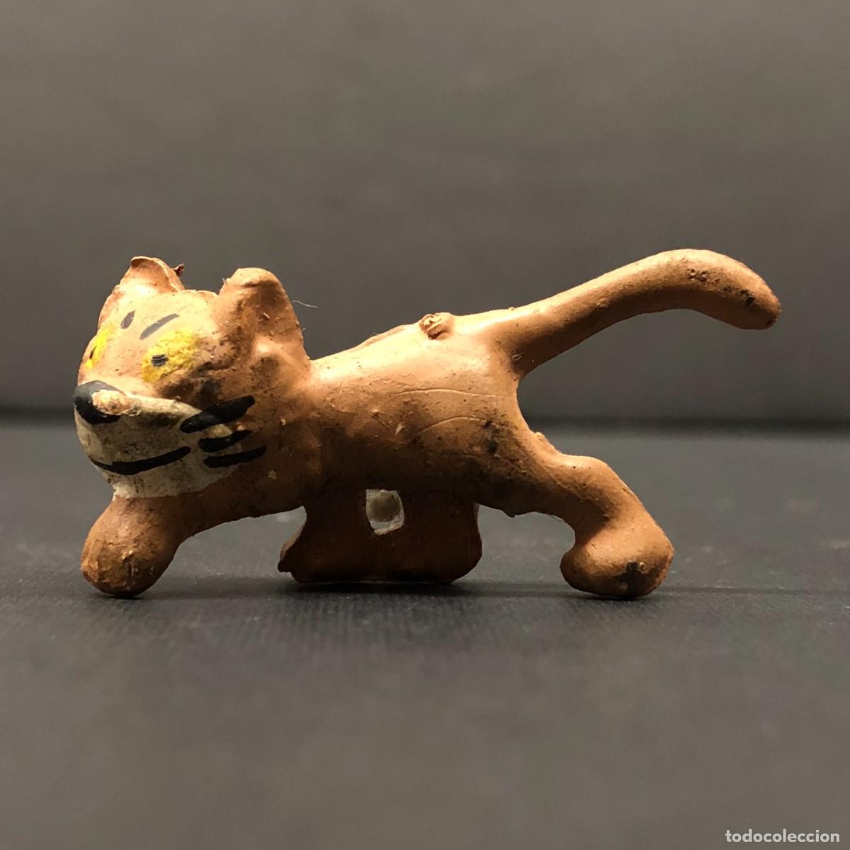 Figuras de goma y PVC: FIGURA DE PLASTICO DE TIGRE - VINTAGE - 4,2 CM / 1528