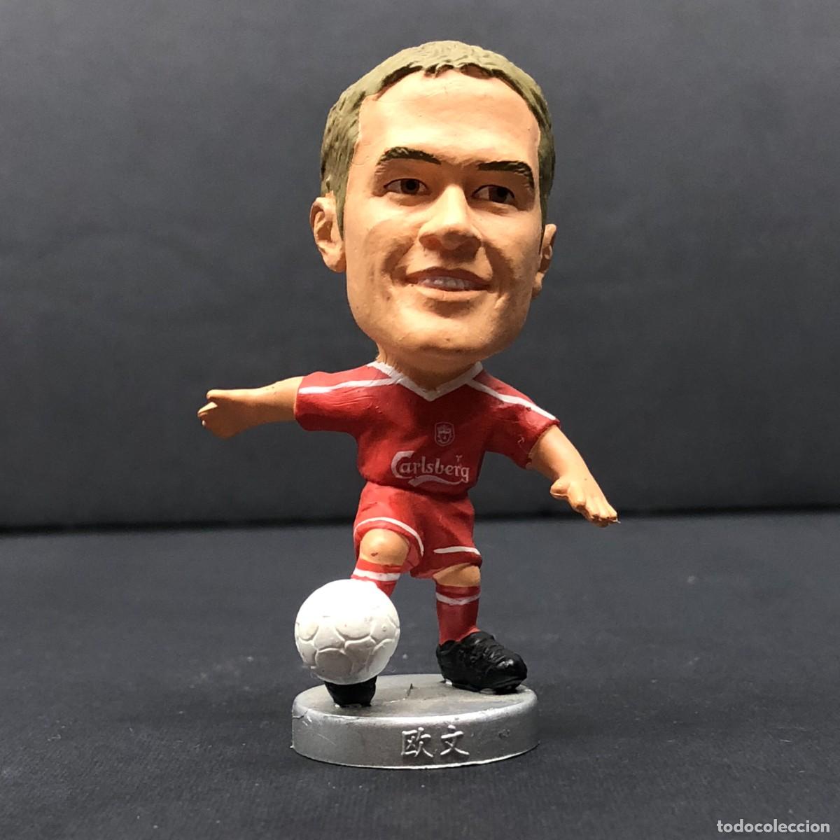 Figuras de goma y PVC: FIGURA DEL JUGADOR DEL LIVERPOOL F. C. - MICHAEL OWEN - POCKET SPORT - VINTAGE - 6,5 CM / 1538