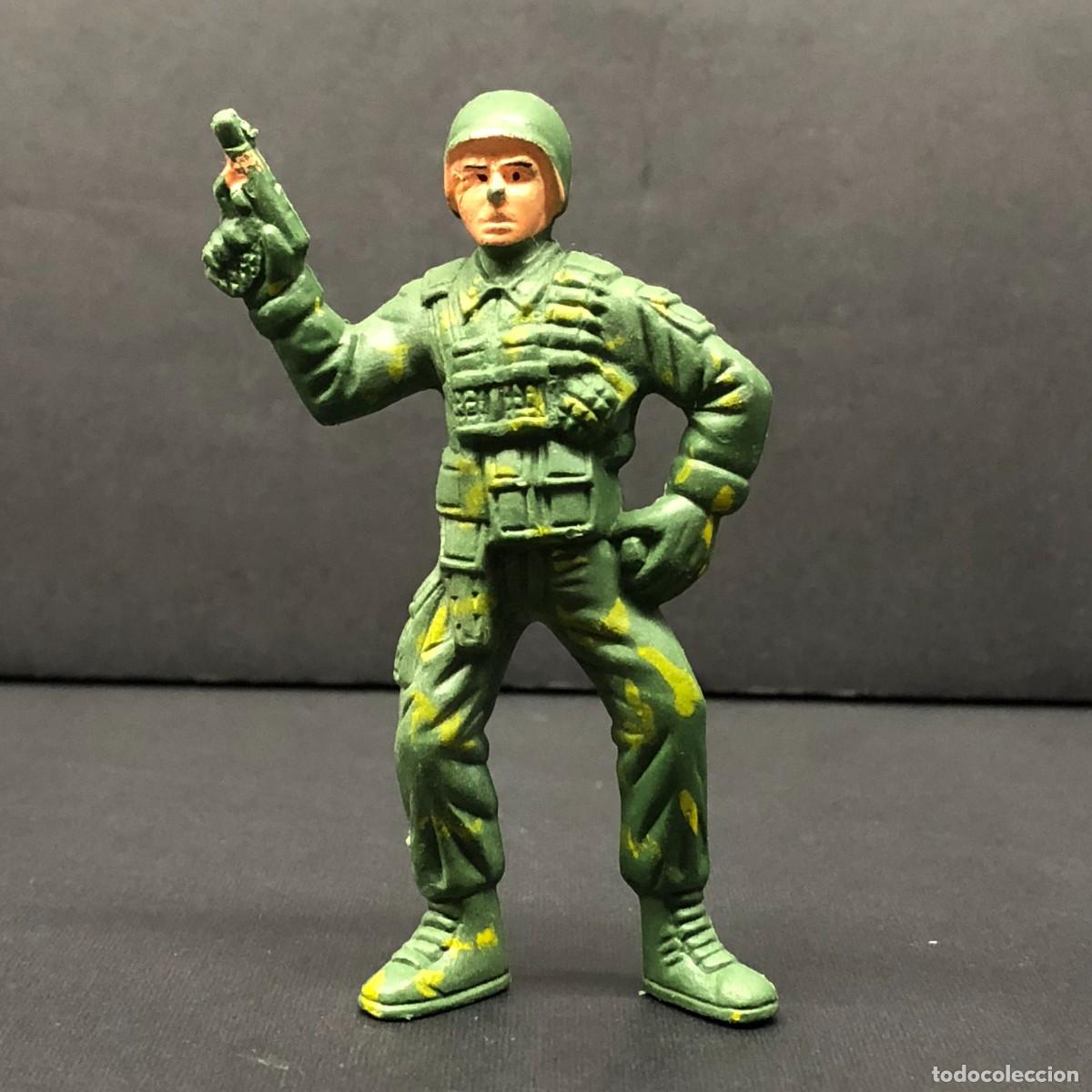 Figuras de goma y PVC: FIGURA DE ACCI&Oacute;N MILITAR DE LAS GROUND TROPS - MATTEL - 1986 - VINTAGE - 8 CM / 1539