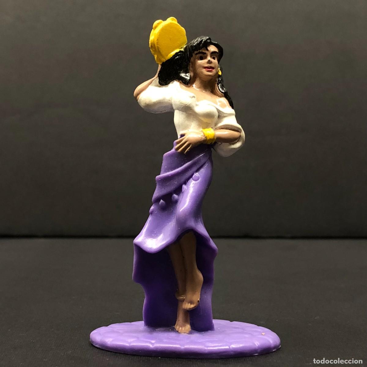 Figuras de goma y PVC: FIGURA DE ESMERALDA - EL JOROBADO DE NOTREDAM - DISNEY - NESTL&Eacute; - 1996 - VINTAGE - 8,3 CM / 1547
