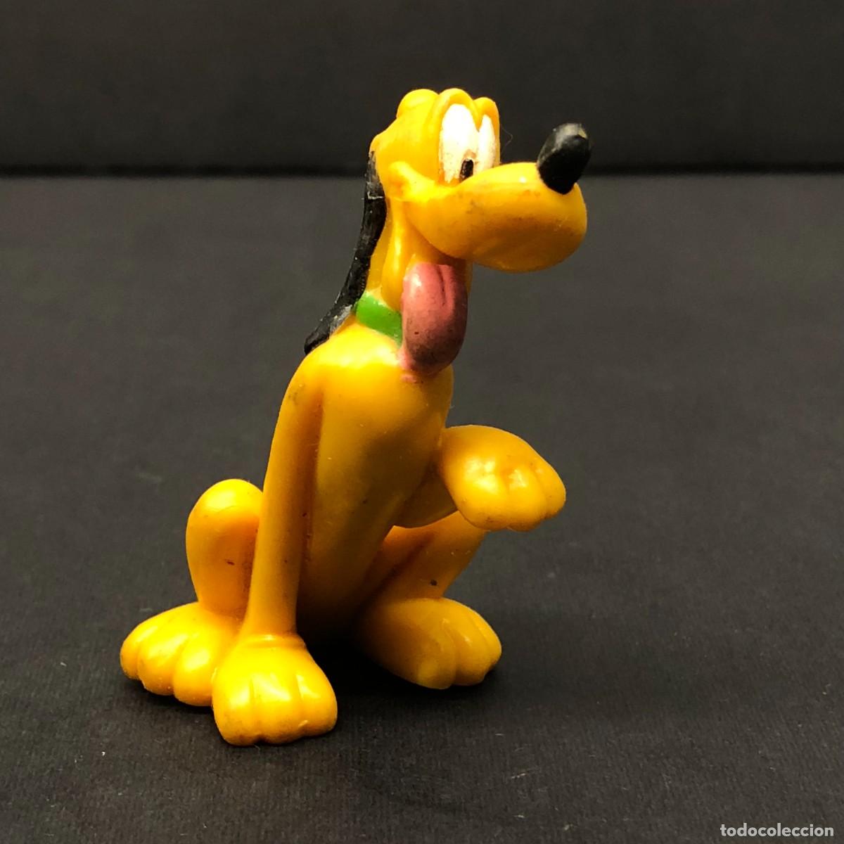 Figuras de goma y PVC: FIGURA DE PLUTO - MICKEY MOUSE AND FRIENDS - WALT DISNEY - 1980'S - VINTAGE - 5,6 CM / 1550
