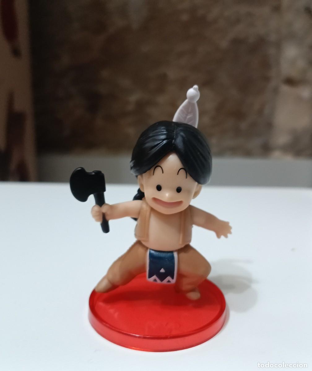 Figuras de goma y PVC: Figura del indio Upa. Drag&oacute;n Ball. Amigo de Goku. Tierra sagrada de Karin