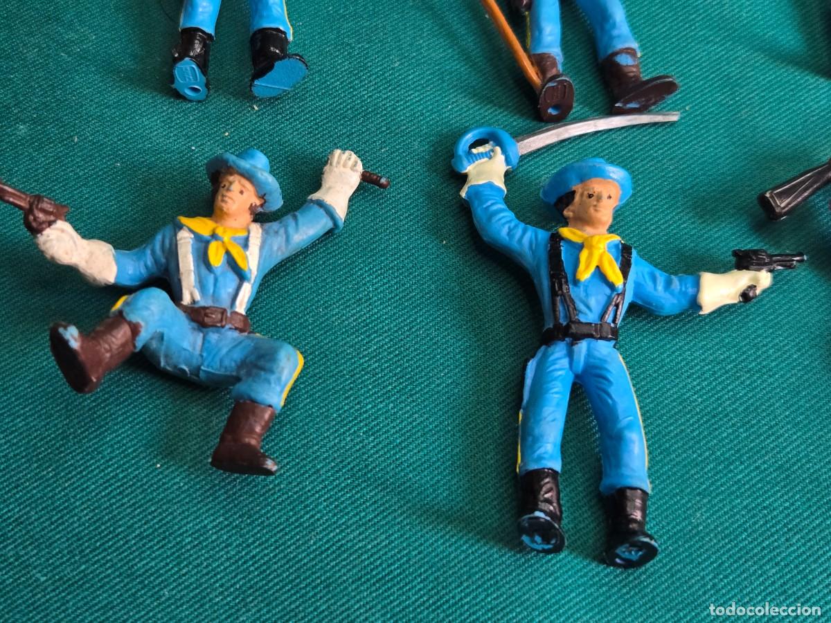 Figuras de goma y PVC: LOTE DE SOLDADOS DEL OESTE , COMANSI - Foto 3