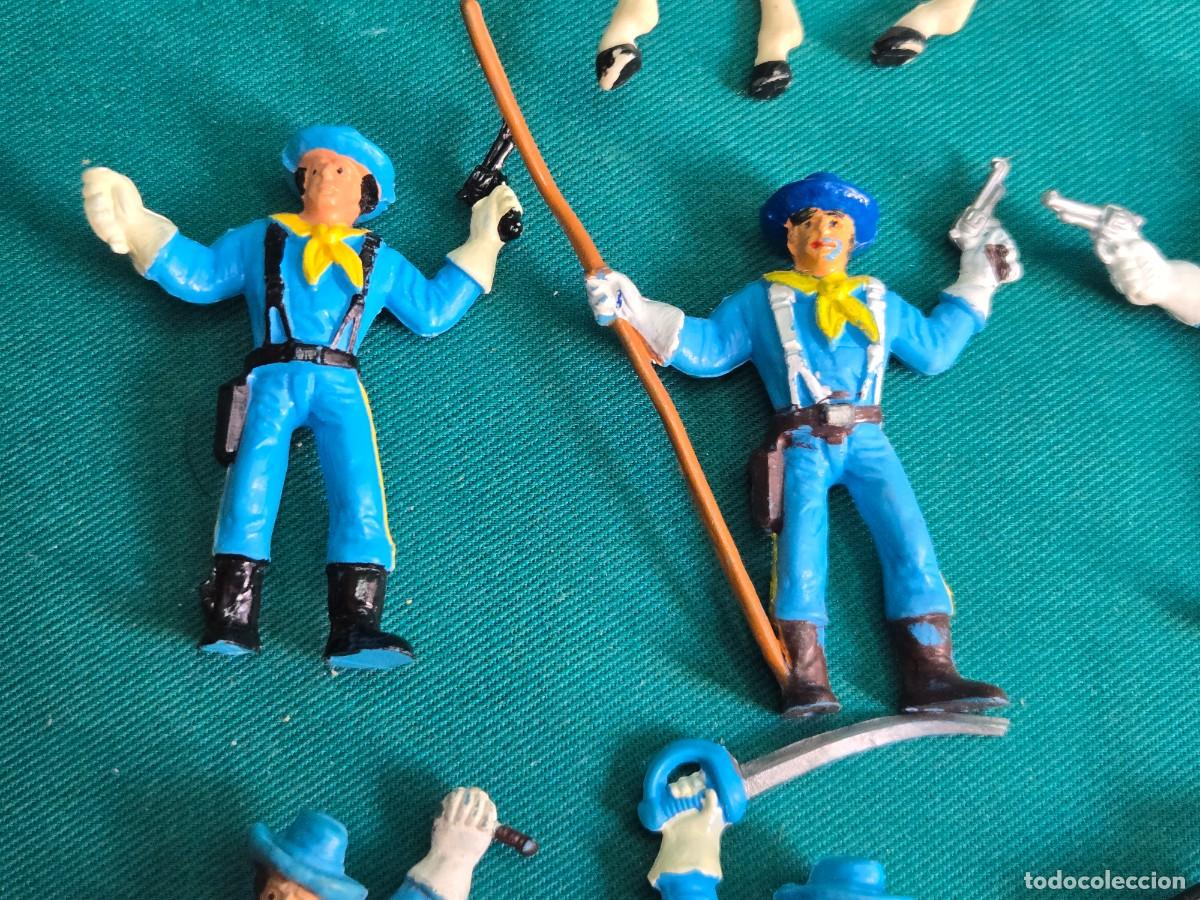 Figuras de goma y PVC: LOTE DE SOLDADOS DEL OESTE , COMANSI - Foto 4