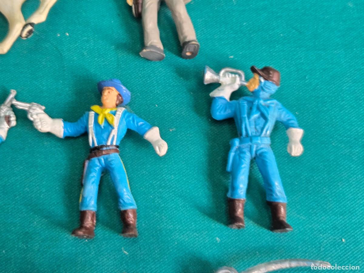 Figuras de goma y PVC: LOTE DE SOLDADOS DEL OESTE , COMANSI - Foto 5