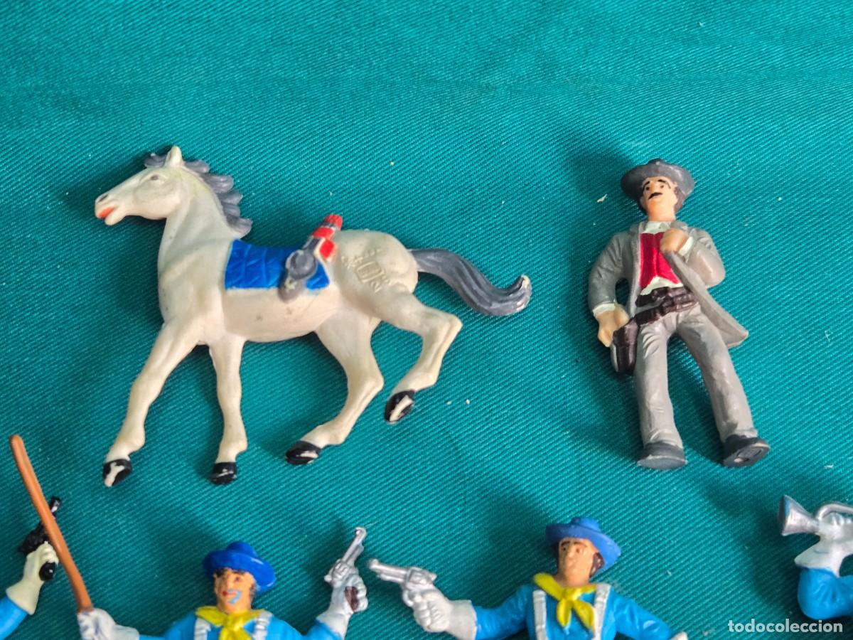 Figuras de goma y PVC: LOTE DE SOLDADOS DEL OESTE , COMANSI - Foto 6