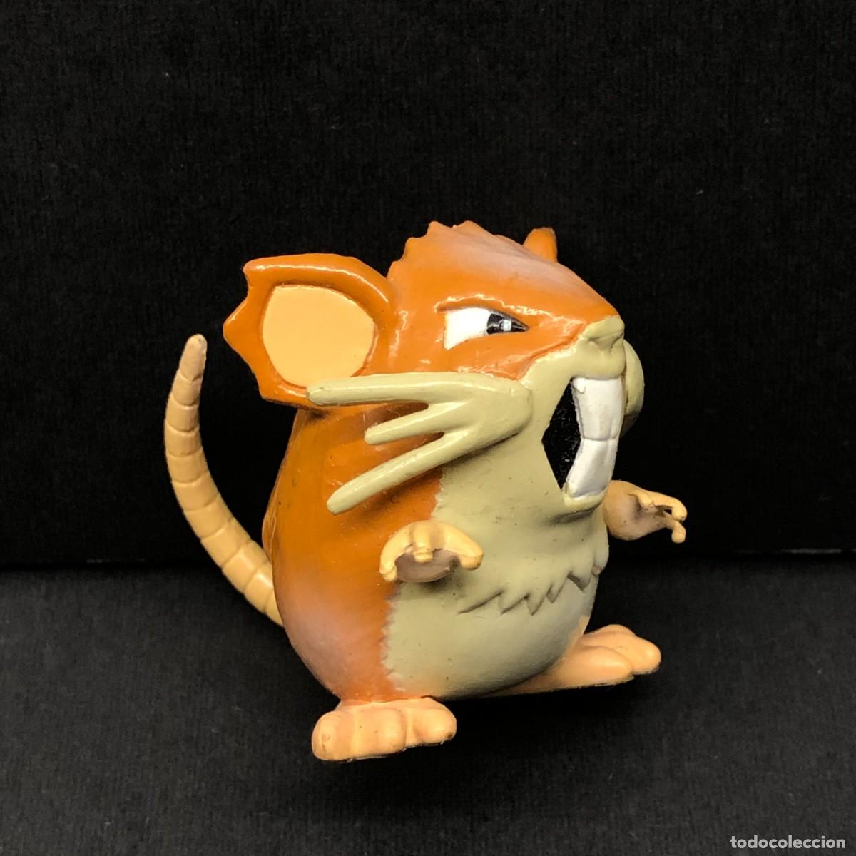Figuras de goma y PVC: FIGURA DE TOMY RATICATE - POK&Eacute;MON - 1998 - VINTAGE - 4 CM / 1563