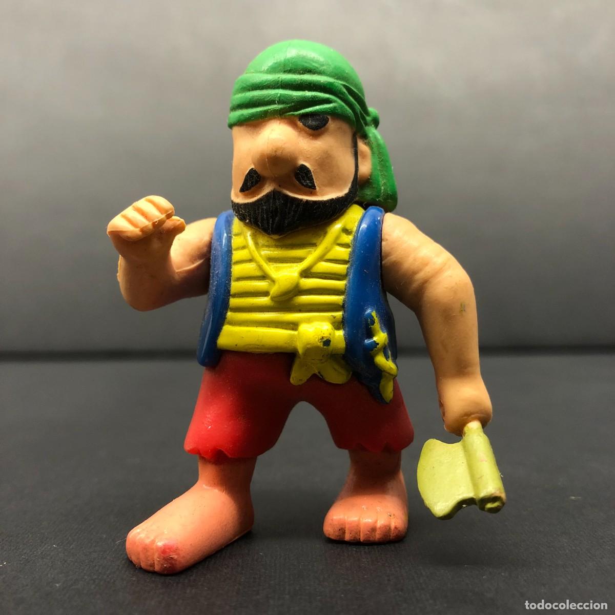 Figuras de goma y PVC: FIGURA DE PIRATA REDBOX - FISHER PRICE - 1994/1997 - VINTAGE - 6,2 CM / 1569