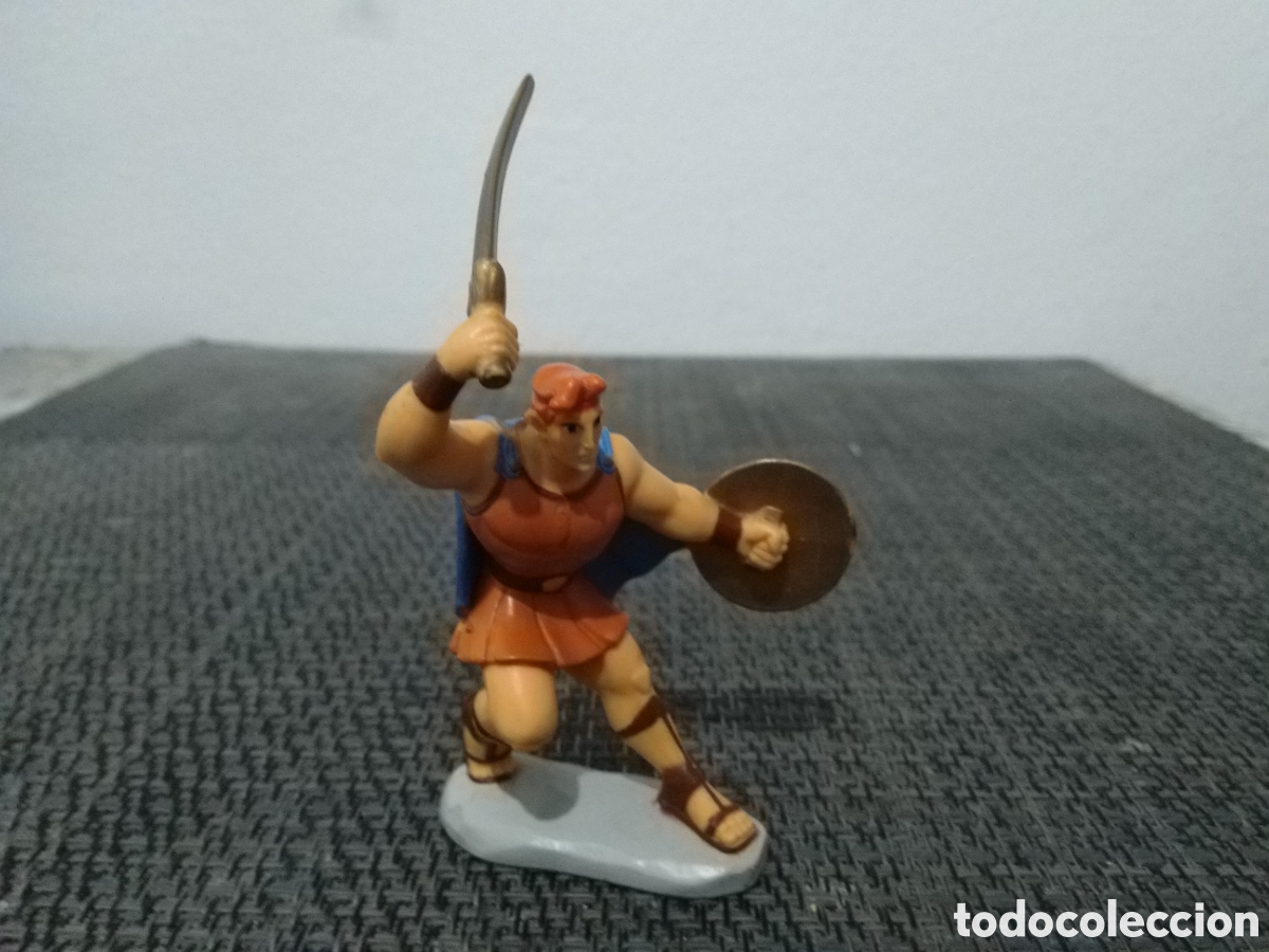 Figuras de goma y PVC: FIGURA PVC HERCULES WALT DISNEY PICTURES DIBUJOS ANIMADOS ESCUDO Y ESPADA