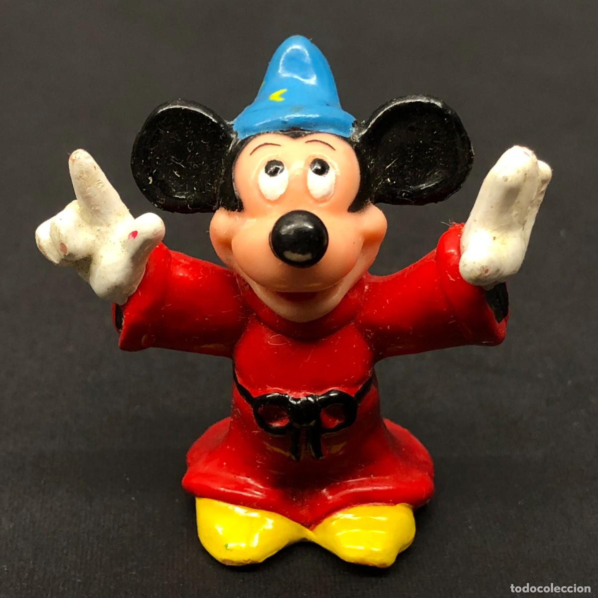 Figuras de goma y PVC: FIGURA DE MICKEY MOUSE - DISNEY'S ANIMATED FILM FANTASIA - 1980'S - VINTAGE - 5 CM / 1582