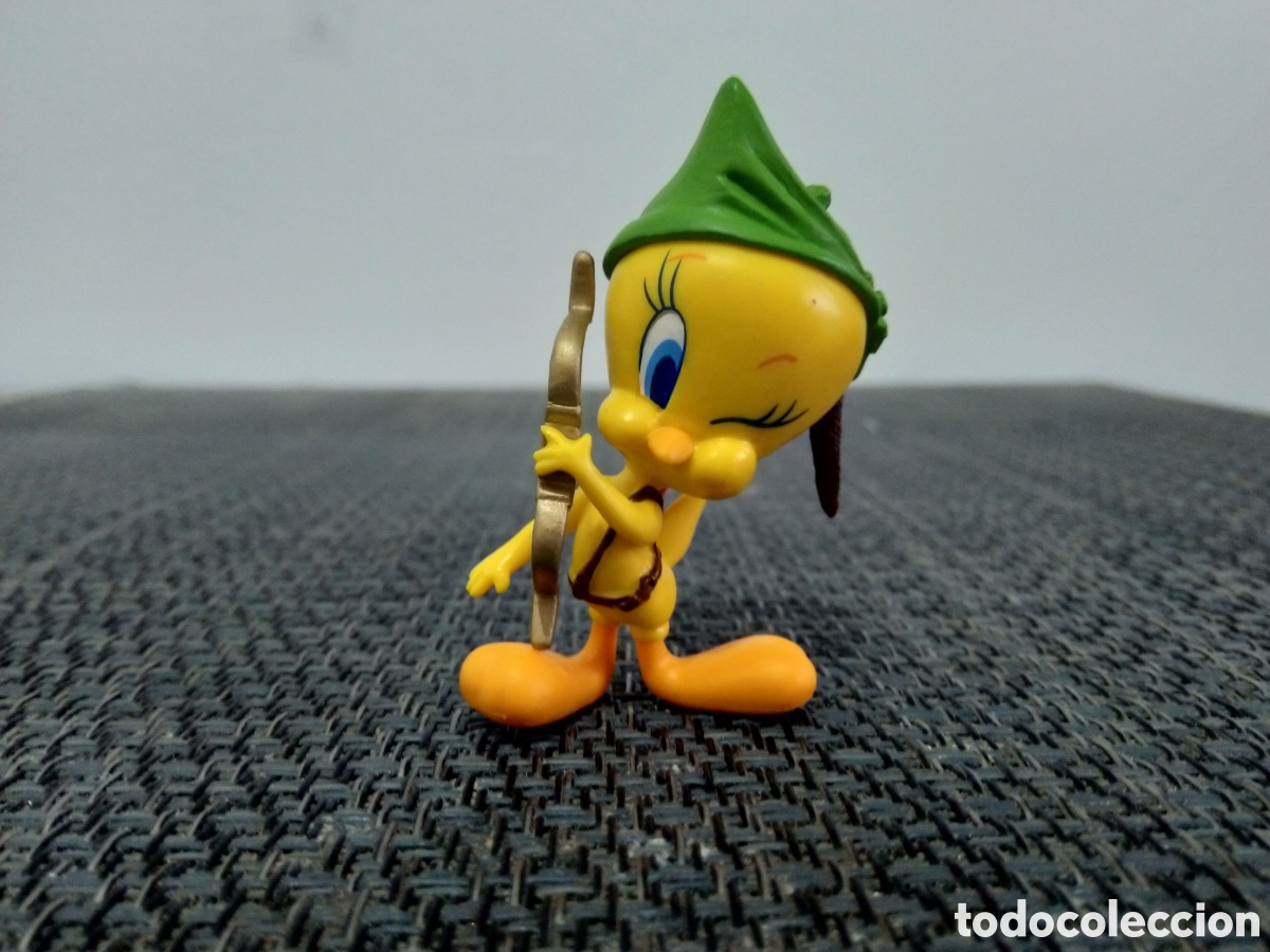 Figuras de goma y PVC: FIGURA PVC PIOLIN SERIE WALT DISNEY TM WARNER BROSS LINDO GATITO DIBUJOS ANIMADOS TV ROBIN HOOD