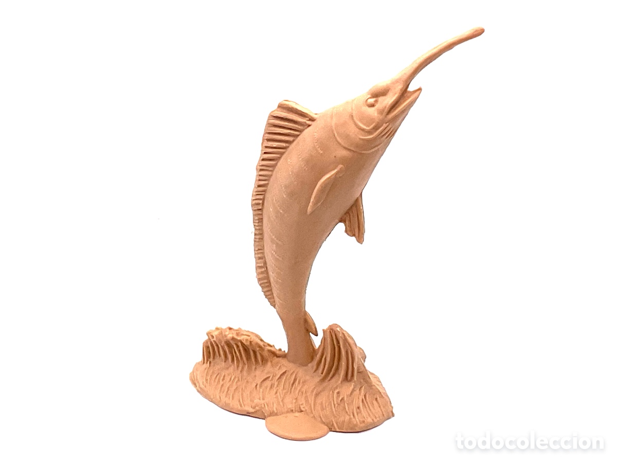 Figuras de goma y PVC: ANTIGUA FIGURA EN PL&Aacute;STICO DE LA SERIE ACUARAMA DE JECSAN. A&Ntilde;OS 70. MADE IN SPAIN.