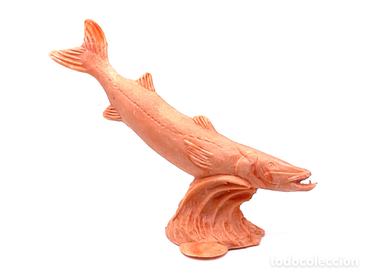 Figuras de goma y PVC: ANTIGUA FIGURA EN PL&Aacute;STICO DE LA SERIE ACUARAMA DE JECSAN. A&Ntilde;OS 70. MADE IN SPAIN.