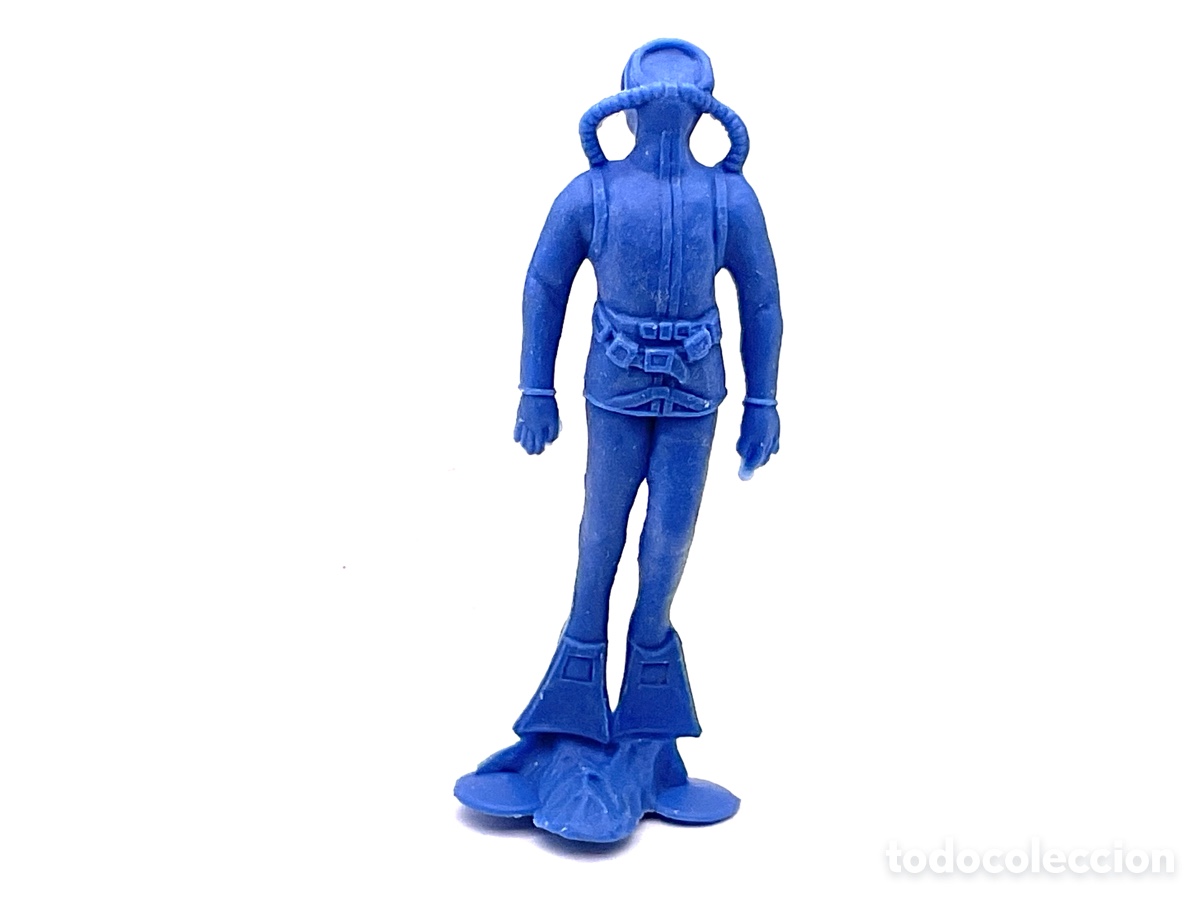 Figuras de goma y PVC: ANTIGUA FIGURA EN PL&Aacute;STICO DE LA SERIE ACUARAMA DE JECSAN. A&Ntilde;OS 70. MADE IN SPAIN.