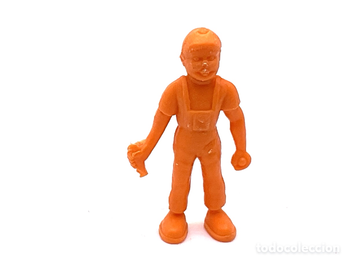 Figuras de goma y PVC: Antigua Figurita Dunkin de la Serie Figuras de la Granja. Hijo. A&ntilde;os 70/80 Chicles Dunkin
