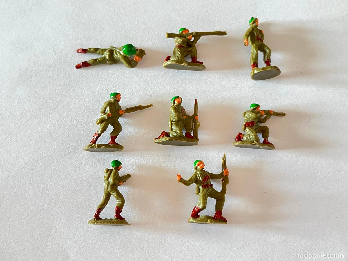 Figuras de goma y PVC: EKO - LOTE DESOLDADOS AMERICANOS 1&ordf; &Eacute;POCA