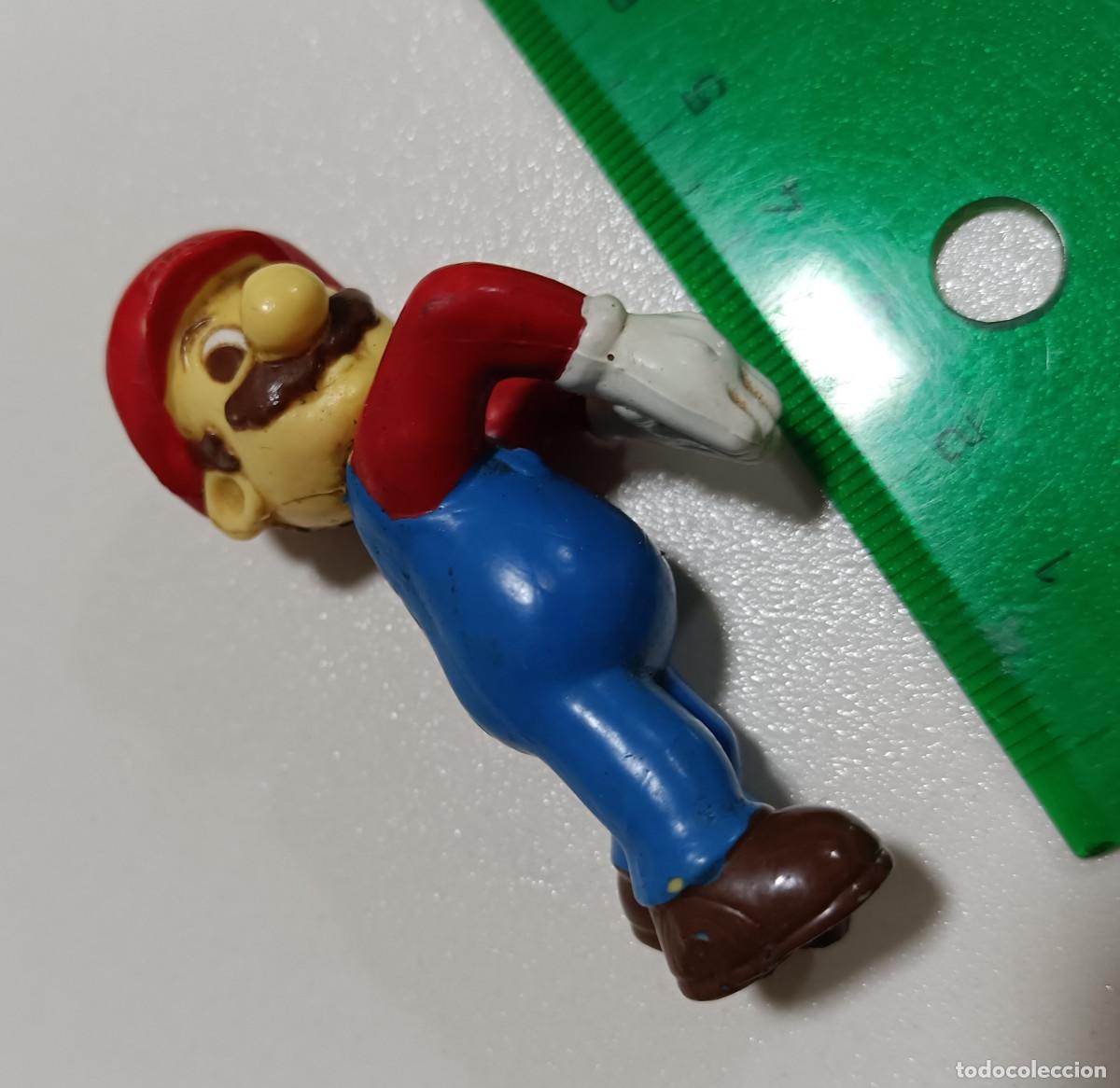 Figuras de goma y PVC: figura mario bros nintendo kelloggs pvc kellogs goma promocional kellog's mu&ntilde;eco merchandising 90