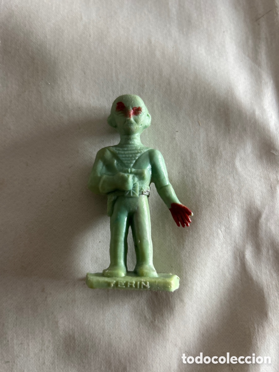 Figuras de goma y PVC: Bonito mu&ntilde;eco pl&aacute;stico detergentes Terin