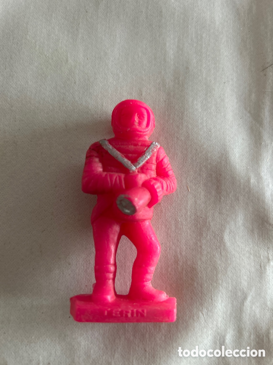 Figuras de goma y PVC: Bonito mu&ntilde;eco detergentes Terin