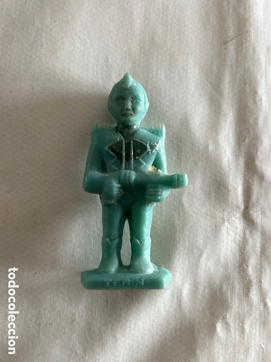 Figuras de goma y PVC: Bonito mu&ntilde;eco detergentes Terin - Foto 1