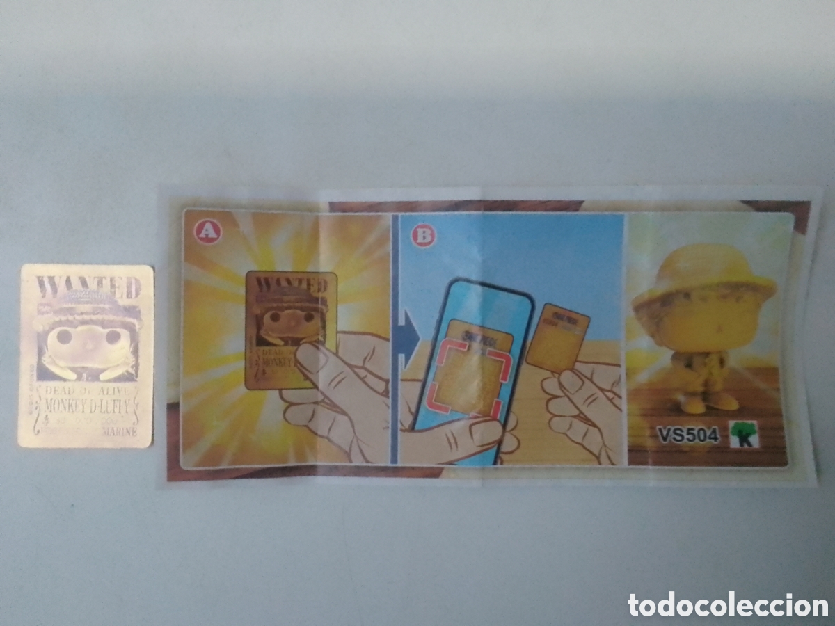 Figuras de goma Kinder: BZP Kinder ONE PIECE VS504.