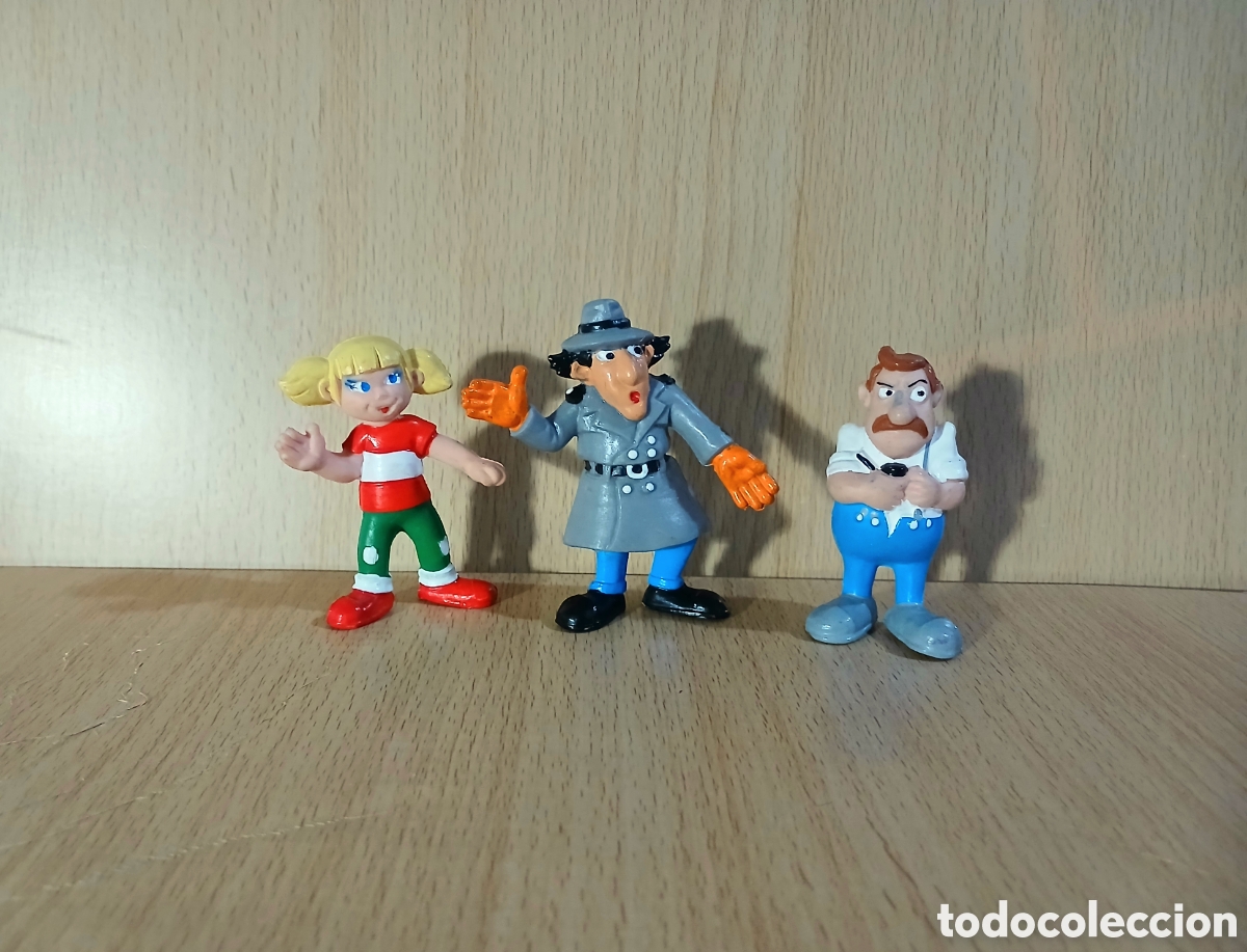 Figuras de goma y PVC: Figuras Inspector Gadget - Foto 1