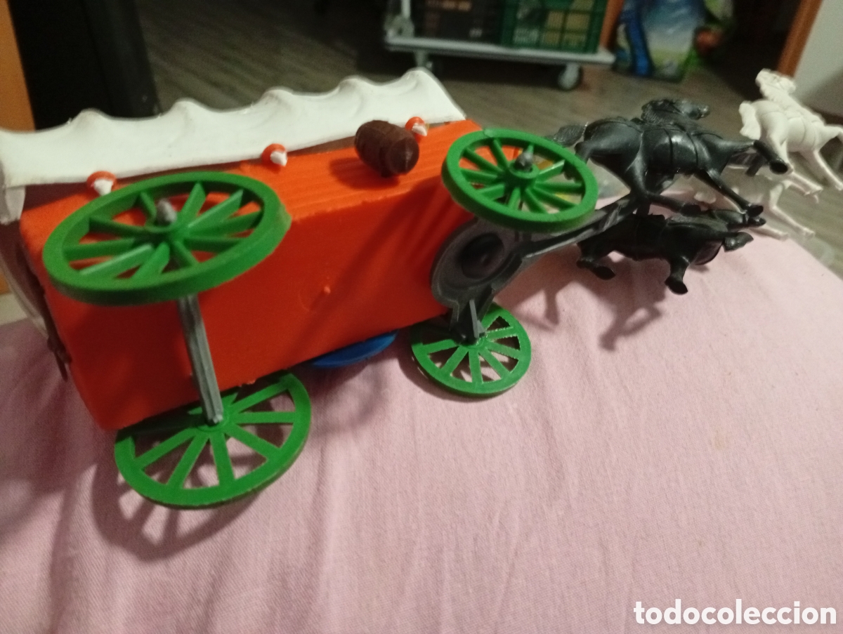 Figuras de goma y PVC: Carreta reansa gomarsa comansi... - Foto 4